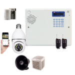 پکیج دزدگیر اماکن سایلکس مدل SG8 سیم کارتی + دوربین بیسیم