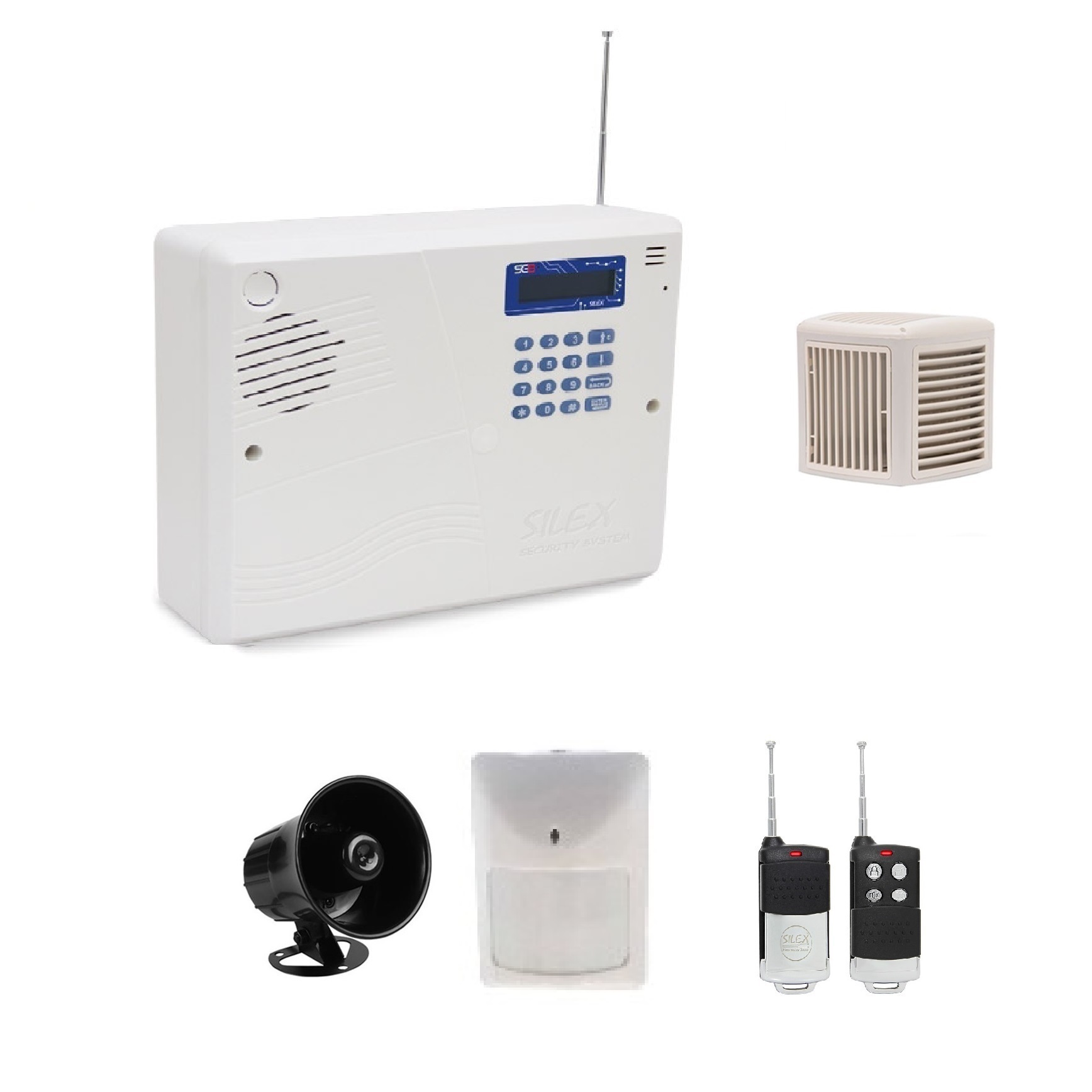 پکیج-سایلکس-1-1-2-2-1-1 پک دزدگیر سایلکس SG8+s - تصویر 1