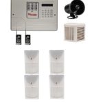 پکیج کامل دزدگیر اماکن سیمکارتی پایرونیکس 4 چشمی