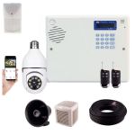 پکیج دزدگیر اماکن سایلکس مدل SG8 سیم کارتی + دوربین بیسیم
