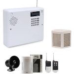 پکیج دزدگیر اماکن سایلکس مدل SG8-Lite تلفن کننده سیم کارتی