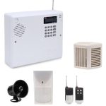 پکیج دزدگیر اماکن سایلکس مدل SG8-Lite تلفن کننده سیم کارتی