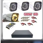 پک دوربین مداربسته ۴ تایی سونی HD دید در شب رنگی