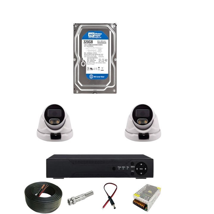 -_v716vpwB-WYinZ پکیج دوربین مداربسته فول اچ دی دام با قابلیت تشخیص چهره و دید شب رنگی - Image 1