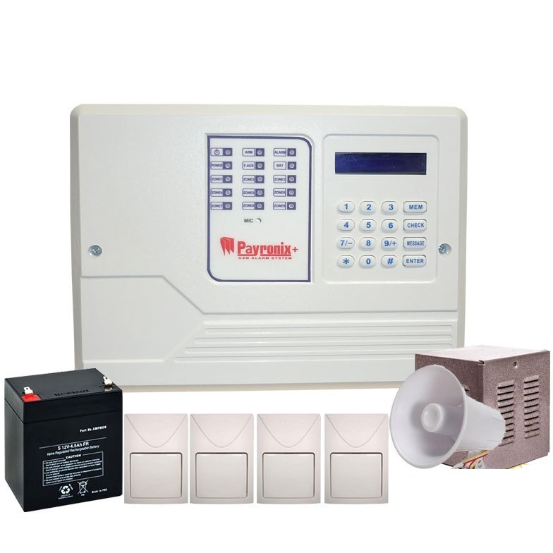 adwSngKgWyfw-0Wr دزدگیر اماکن پایرونیکس مدل P70 پکیج کامل با ۴ چشمی - Image 1