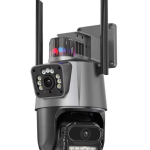 دوربین سیم کارت خور دو لنزه چرخشی v380 pro