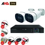 پکیج دوربین مداربسته های‌ویژن مدل B-B1 2MP (بالت) - 2 عدد دوربین آماده نصب