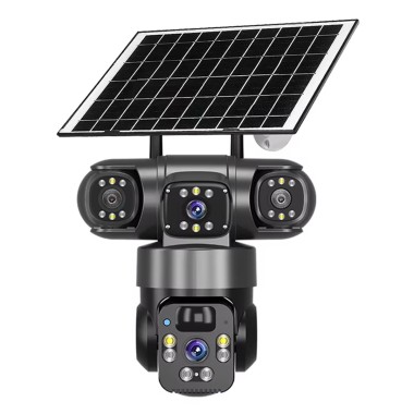 solar-sim-card-cctv-tz3_large دوربین امنیتی اوکم مدل TZ3 سه لنز سیم کارتی خورشیدی - Image 1