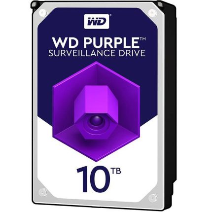 هارد دیسک WESTERN DIGITAL Purple ظرفیت 10 ترا بایت بنفش